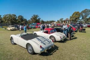 MG Car Club at the 2017 All British Day