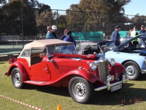 MG Car Club at 2017 All British Day