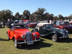 MG Car Club at 2017 All British Day