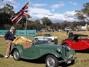 MG Car Club at 2017 All British Day