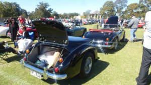 MG Car Club Illawarra Register at the 2017 All British Day