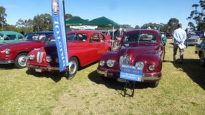 MG Car Club Illawarra Register at the 2017 All British Day