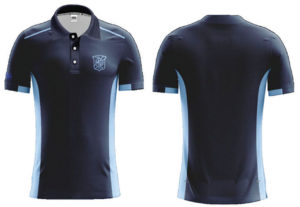 MG Car Club Sydney Sky Blue Polo Shirt