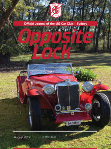 August 2019 Opposite Lock