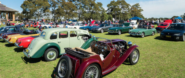 Major National and Interclub Events - The MG Car Club Sydney