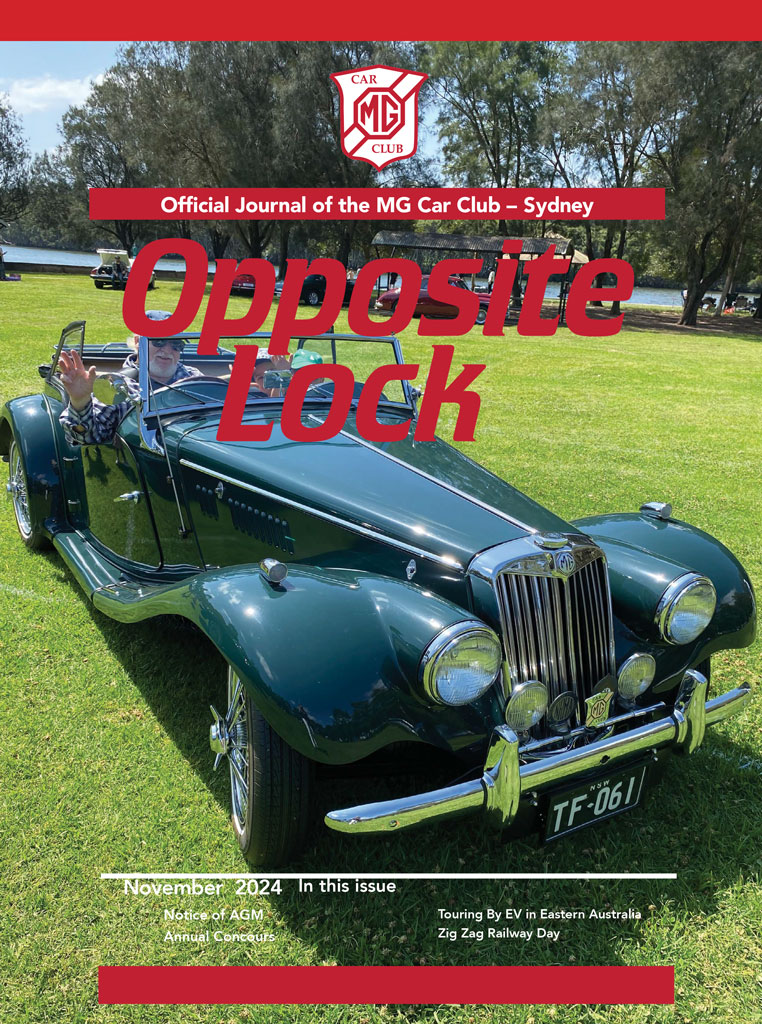 Opposite Lock, November 2024